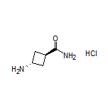 trans-3-Aminocyclobutanecarboxamide Hydrochloride