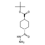 tert-butyl 4-(hydrazinecarbonyl)cyclohexane-1-carboxylate