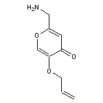 2-(aminomethyl)-5-(prop-2-en-1-yloxy)-4H-pyran-4-one