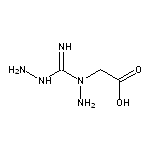 2-(1,3-diaminocarbamimidamido)acetic acid