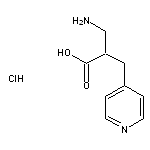 3-amino-2-(pyridin-4-ylmethyl)propanoic acid hydrochloride