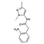 2-(2-aminophenyl)-N-(1,3-dimethyl-1H-pyrazol-5-yl)acetamide