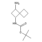 tert-butyl N-{3-aminospiro[3.3]heptan-1-yl}carbamate