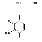 3,4-diamino-1-methyl-1,2-dihydropyridin-2-one dihydrochloride