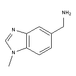 (1-methyl-1H-1,3-benzodiazol-5-yl)methanamine