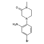 4-(2-amino-4-bromophenyl)-1-methylpiperazin-2-one