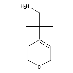 2-(3,6-dihydro-2H-pyran-4-yl)-2-methylpropan-1-amine