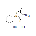 4-Amino-2-cyclohexyl-1,5-dimethyl-1H-pyrazol-3(2H)-one Dihydrochloride