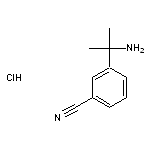 3-(2-aminopropan-2-yl)benzonitrile hydrochloride