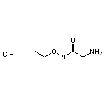 2-amino-N-ethoxy-N-methylacetamide hydrochloride