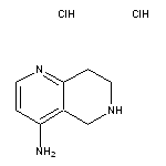 5,6,7,8-tetrahydro-1,6-naphthyridin-4-amine dihydrochloride