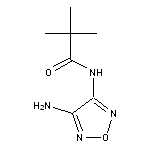 N-(4-amino-1,2,5-oxadiazol-3-yl)-2,2-dimethylpropanamide