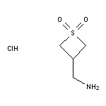 3-(Aminomethyl)thietane 1,1-Dioxide Hydrochloride