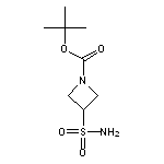 tert-butyl 3-sulfamoylazetidine-1-carboxylate