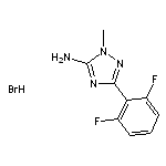 3-(2,6-difluorophenyl)-1-methyl-1H-1,2,4-triazol-5-amine hydrobromide