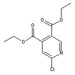 3,4-diethyl 6-chloropyridine-3,4-dicarboxylate