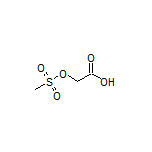 2-[(Methylsulfonyl)oxy]acetic Acid