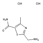 2-(aminomethyl)-4-methyl-1,3-thiazole-5-carboxamide dihydrochloride