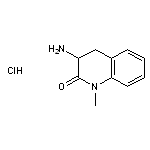 3-amino-1-methyl-1,2,3,4-tetrahydroquinolin-2-one hydrochloride