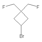 3-bromo-1,1-bis(fluoromethyl)cyclobutane