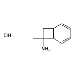 7-methylbicyclo[4.2.0]octa-1(6),2,4-trien-7-amine hydrochloride