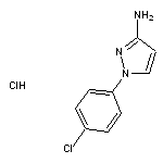 1-(4-chlorophenyl)-1H-pyrazol-3-amine hydrochloride