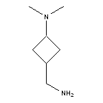 (1s,3s)-3-(aminomethyl)-N,N-dimethylcyclobutan-1-amine