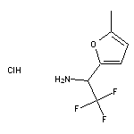 2,2,2-trifluoro-1-(5-methylfuran-2-yl)ethan-1-amine hydrochloride