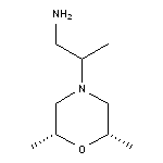 rac-2-[(2R,6S)-2,6-dimethylmorpholin-4-yl]propan-1-amine