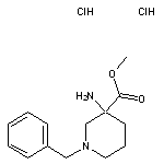 methyl 3-amino-1-benzylpiperidine-3-carboxylate dihydrochloride