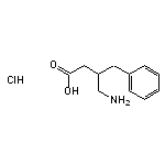 4-amino-3-benzylbutanoic acid hydrochloride