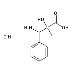 3-amino-2-hydroxy-2-methyl-3-phenylpropanoic acid hydrochloride