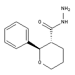 rac-(2R,3R)-2-phenyloxane-3-carbohydrazide