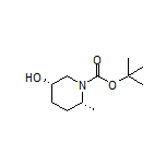 (2R,5S)-1-Boc-5-hydroxy-2-methylpiperidine