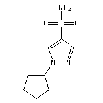 1-cyclopentyl-1H-pyrazole-4-sulfonamide