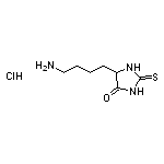 5-(4-aminobutyl)-2-sulfanylideneimidazolidin-4-one hydrochloride