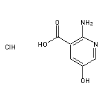 2-amino-5-hydroxypyridine-3-carboxylic acid hydrochloride