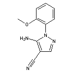 5-amino-1-(2-methoxyphenyl)-1H-pyrazole-4-carbonitrile