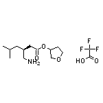 trifluoroacetic acid oxolan-3-yl (3S)-3-(aminomethyl)-5-methylhexanoate