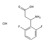 3-amino-3-(2,6-difluorophenyl)propanoic acid hydrochloride