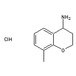 8-methyl-3,4-dihydro-2H-1-benzopyran-4-amine hydrochloride