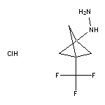 [3-(trifluoromethyl)bicyclo[1.1.1]pentan-1-yl]hydrazine hydrochloride