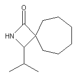 3-(propan-2-yl)-2-azaspiro[3.6]decan-1-one