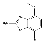 2-Amino-7-bromo-4-methoxy-1,3-benzothiazole