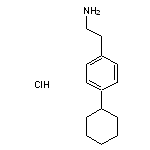 2-(4-cyclohexylphenyl)ethan-1-amine hydrochloride