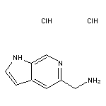 1H-pyrrolo[2,3-c]pyridin-5-ylmethanamine dihydrochloride