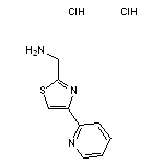 [4-(pyridin-2-yl)-1,3-thiazol-2-yl]methanamine dihydrochloride