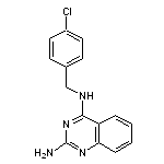 4-N-[(4-chlorophenyl)methyl]quinazoline-2,4-diamine