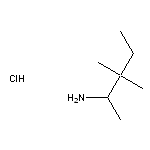 3,3-dimethylpentan-2-amine hydrochloride