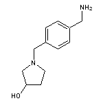 1-{[4-(aminomethyl)phenyl]methyl}pyrrolidin-3-ol